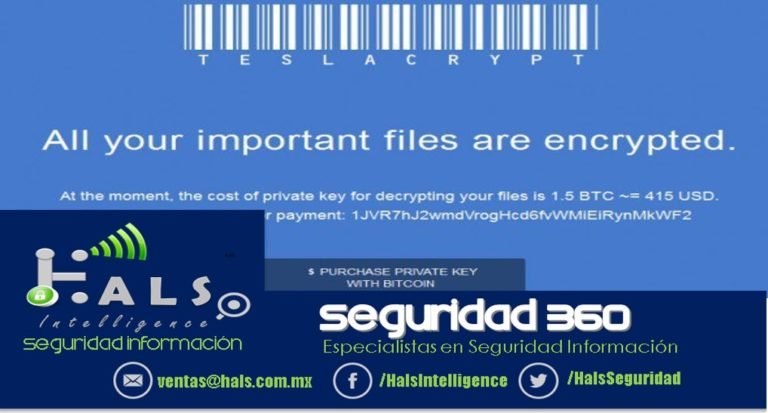 El ransomware TeslaCrypt 4.1 ya puede cifrar otro tipo de archivos